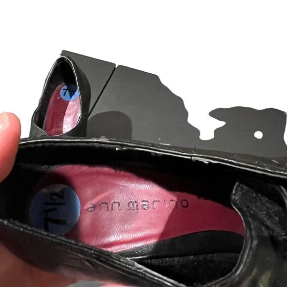 3 for $30! Ann Marino black heels.‎ Size 7.5 - Picture 2 of 10